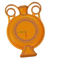 amphora greek cup vessel vase v04 for 3d print and cnc - Thumbnail 24
