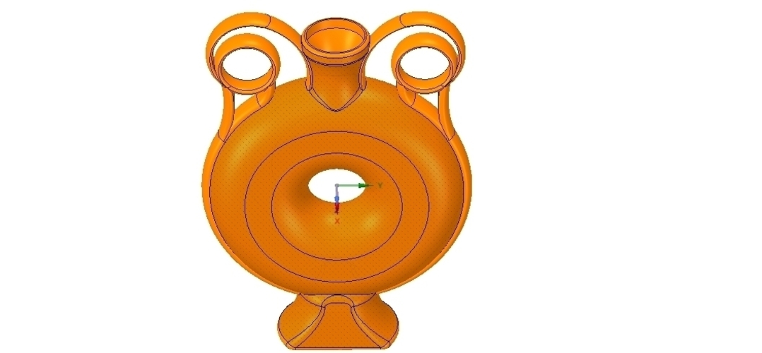 amphora greek cup vessel vase v03 for 3d print and cnc 3D Print 257223