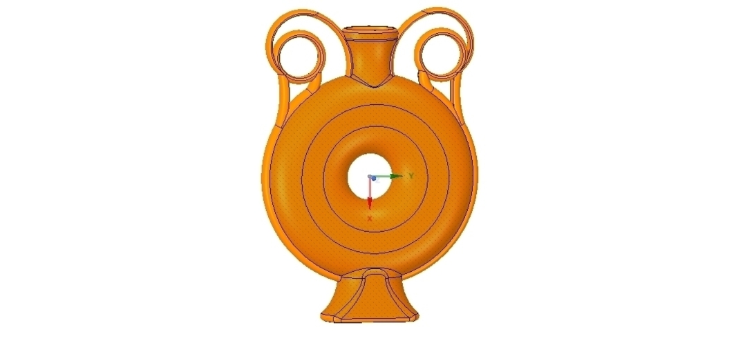 amphora greek cup vessel vase v03 for 3d print and cnc 3D Print 257224