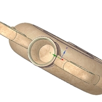 amphora greek cup vessel vase v03 for 3d print and cnc - Thumbnail 4