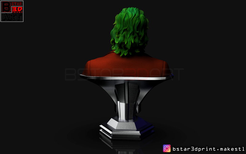 ​Joker Bust -from Joker movie 2019 3D Print 257247
