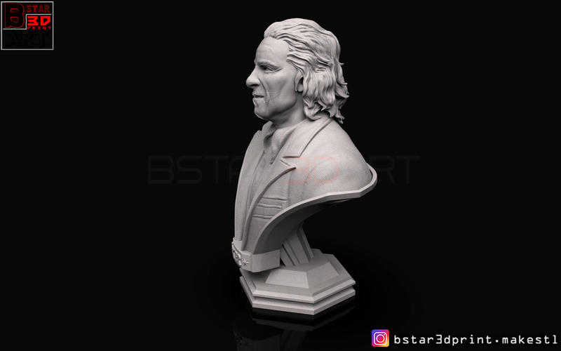 ​Joker Bust -from Joker movie 2019 3D Print 257252