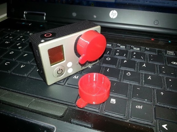 GoPro Hero 3 Lens Cap (NinjaFlex)
