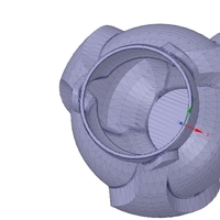 vase cup vessel v05 for 3d-print or cnc - Thumbnail 2