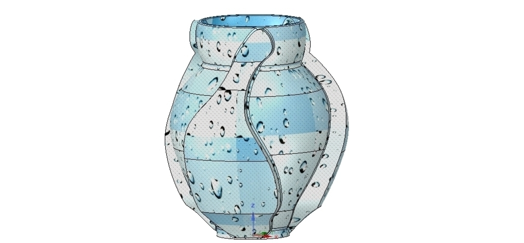 vase cup vessel v05 for 3d-print or cnc 3D Print 257308