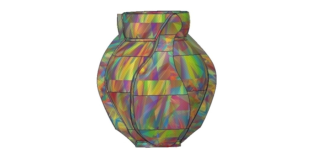 vase cup vessel v05 for 3d-print or cnc 3D Print 257310