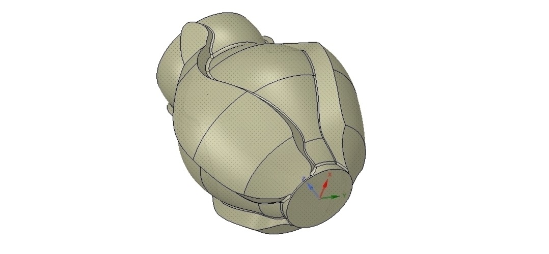 vase cup vessel v05 for 3d-print or cnc 3D Print 257312
