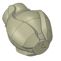 vase cup vessel v05 for 3d-print or cnc - Thumbnail 12