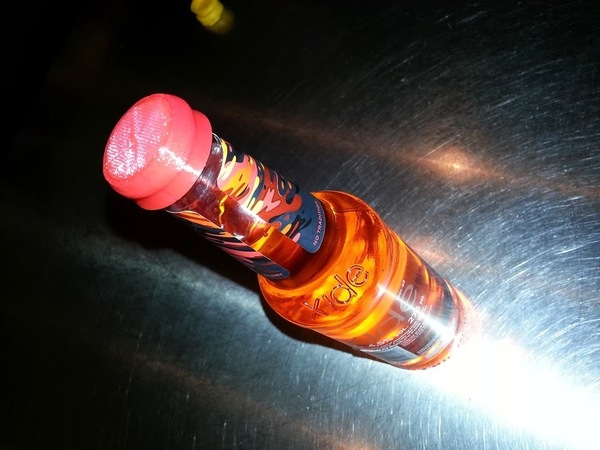 Press on bottle cap 
