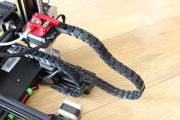 3D Printed CABLE CHAIN FOR 3D PRINTER by CompadreVlad