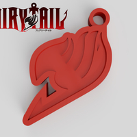 Small Fairy Tail Pendant 3D Printing 257403