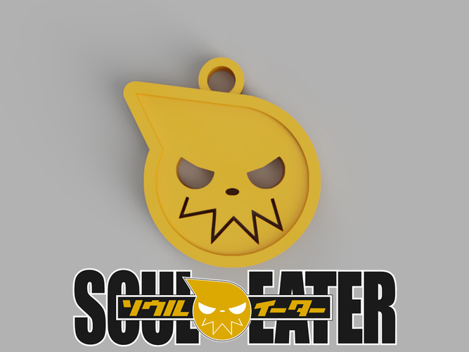 Soul Eater Pendant 3D Print 257405