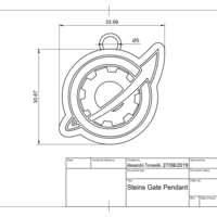 Steins; Gate - Gadget Lab - Pendant - Thumbnail 2
