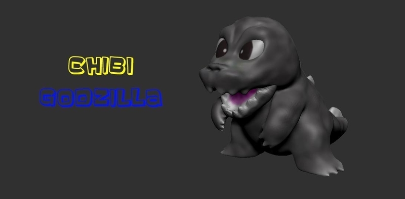 Chibi Godzilla