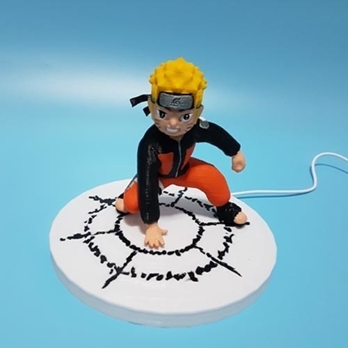 Naruto Summoning Jetsu Led Lamp 3D Print 257442