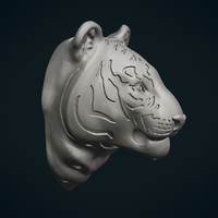 Tiger Head - Thumbnail 4
