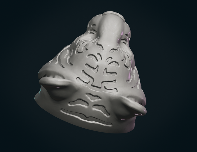 Tiger Head 3D Print 257465