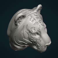 Tiger Head - Thumbnail 9