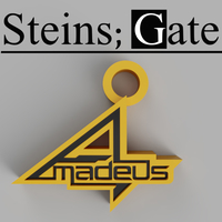 Small Steins; Gate Zero - Amadeus - Pendant 3D Printing 257477