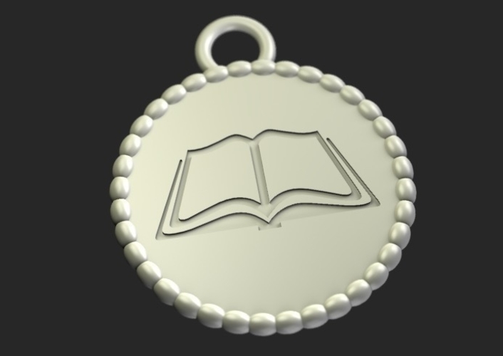 Kids Reading Reward Medal 🏅📚 3D Print 257528