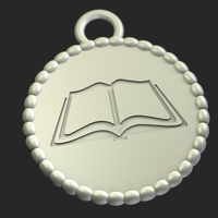 Small Kids Reading Reward Medal 🏅📚 3D Printing 257528