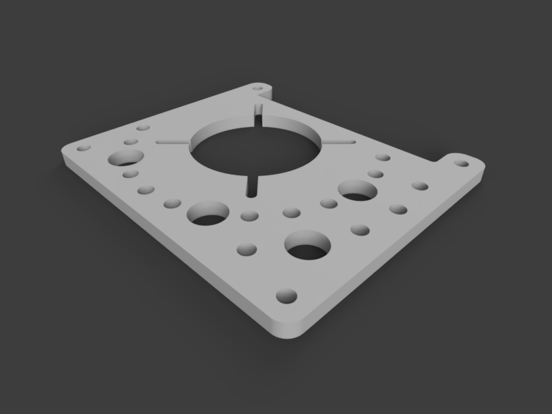 Raspberry Pi 3 Fan Support