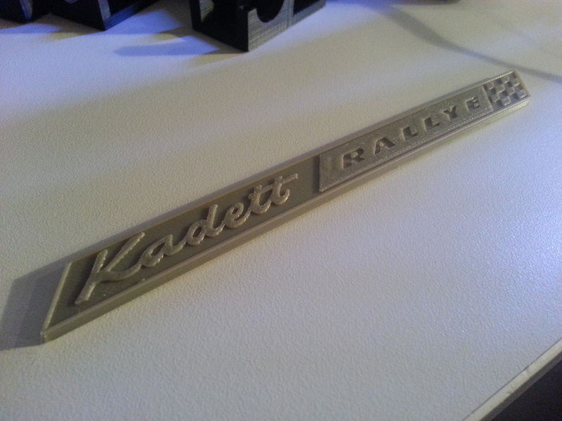 Opel Kadett Rallye Badge