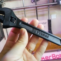 Small Fully assembled 3D printable wrench 3D Printing 25765