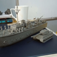 Small OD-200 Russian Warthunder game  3D Printing 257677