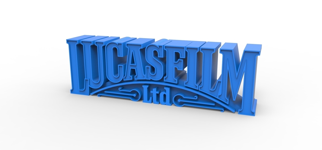 3D printable LUCASFILM emblem