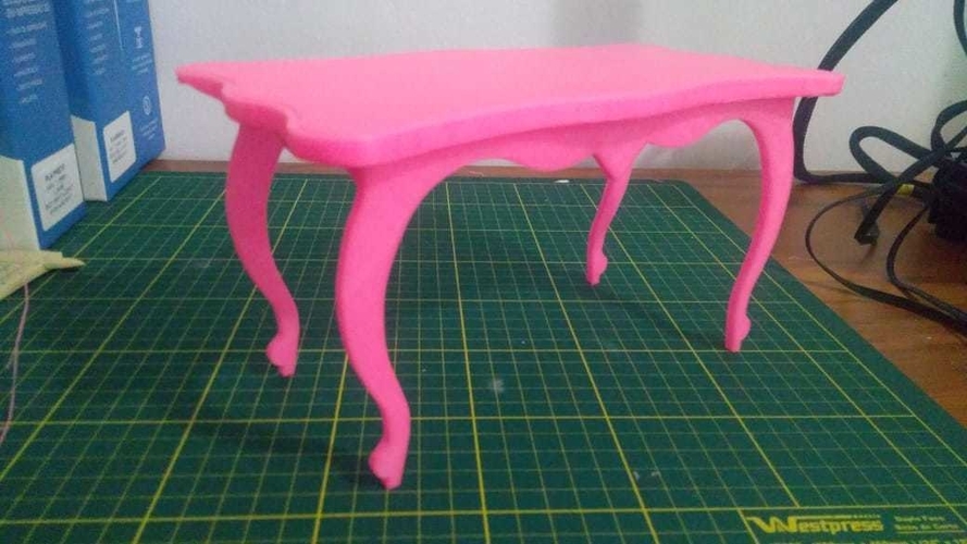 Dolls Table  3D Print 257732