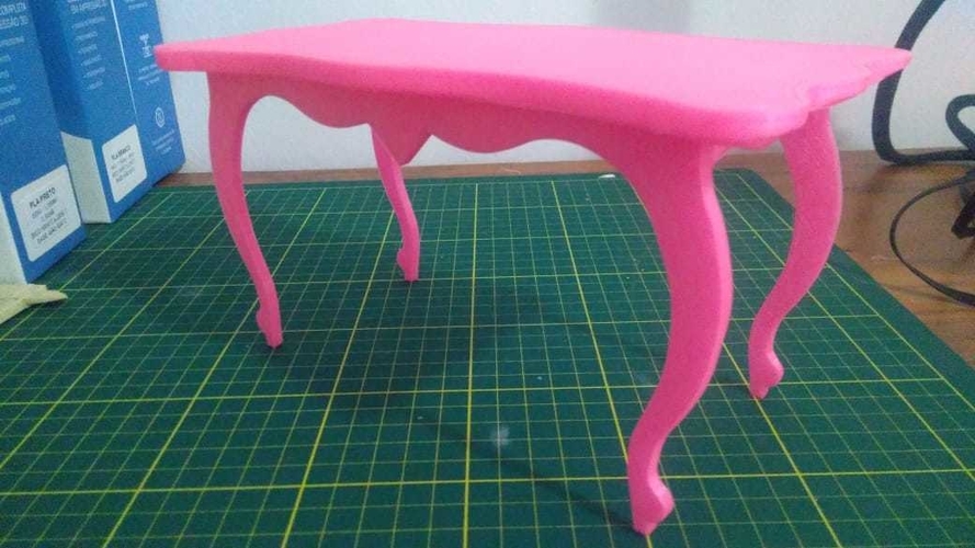 Dolls Table  3D Print 257734