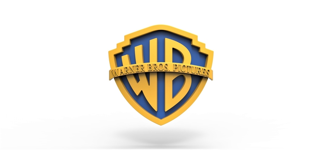 3D Printed 3D printable Warner Bros. Pictures logo by