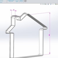  Cookie cutter house- three sizes 50,65,90mm (Free) - Thumbnail 4