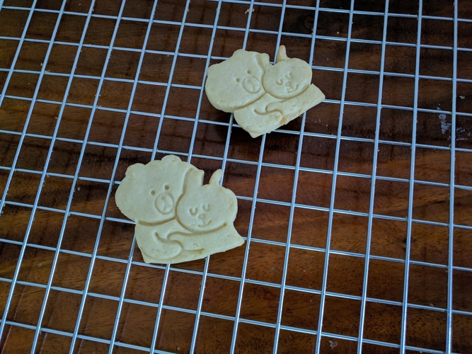 Cony & Brown cookie cutter 3D Print 257915