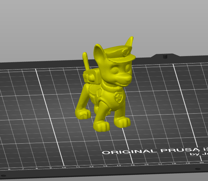 Paw Patrol - Chase 3D model 3D printable