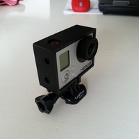 Small GoPro Hero 3 Frame 3D Printing 25800