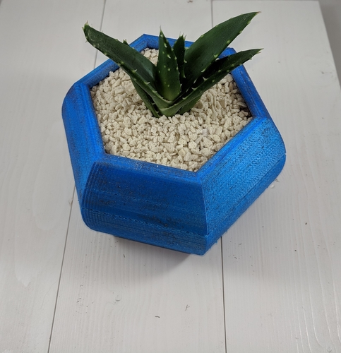 Hexagon Planter 3D Print 258041