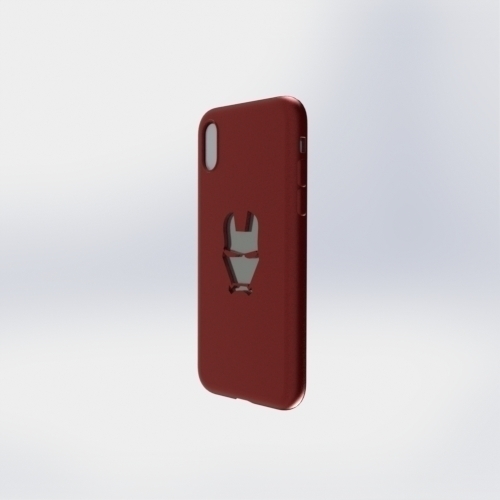 IPhone X Ironman Case 3D Print 258058