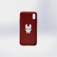 Small IPhone X Ironman Case 3D Printing 258060
