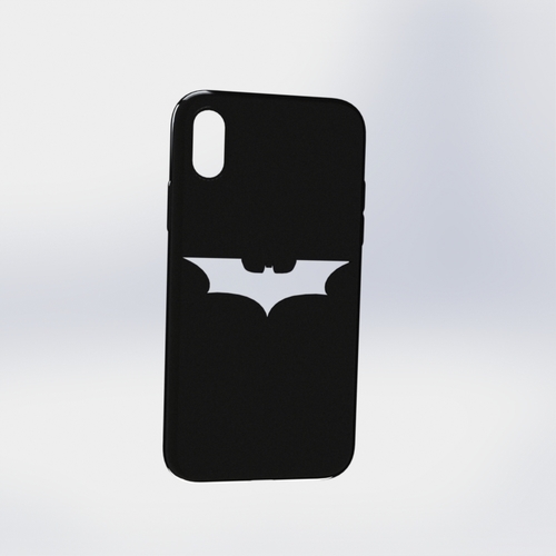 IPhone X Batman Case 3D Print 258061