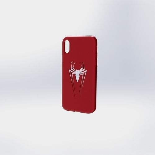 IPhone X Spiderman Case 3D Print 258070