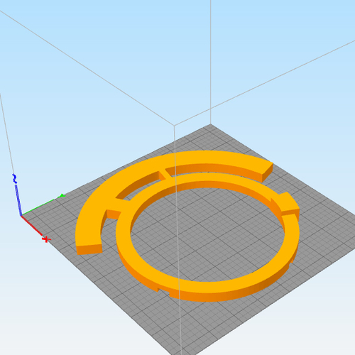 Circles photo frames   3D Print 258075