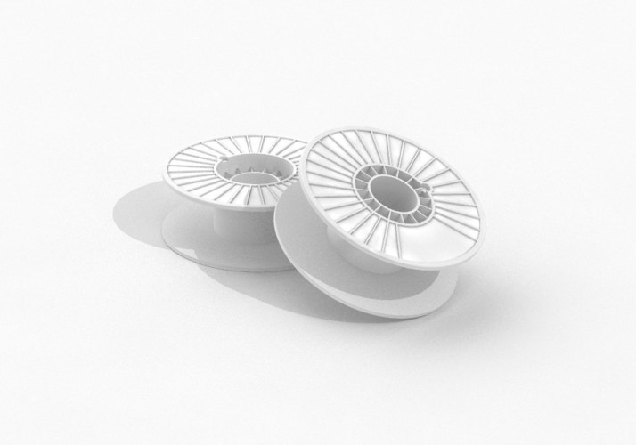 Makerbot 3D Printer Filament Spool 3D Print 25811
