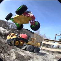 OpenRC 1:10 4WD Truggy Concept RC Car - Thumbnail 3