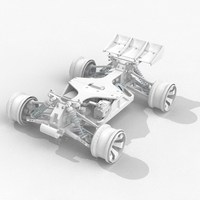 OpenRC 1:10 4WD Truggy Concept RC Car - Thumbnail 6