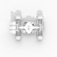 OpenRC 1:10 4WD Truggy Concept RC Car - Thumbnail 8