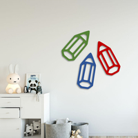 Small Coloring pencils wall decoration   3D Printing 258292