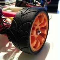 Small OpenRC 1:10 Experimental Wheel (Dualstrusion) 3D Printing 25839