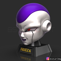 Frieza Head - frieza Mask - Dragon ball cosplay/Decor - Thumbnail 2